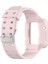 Xiaomi Redmi Için 2 Lite/mi Watch Lite2/lite1 Universal Silikon Watchme Bandı Bilek Strap Sports Watch Sabit Bırakma Band Kılıfı - Açık Pembe (Yurt Dışından) 3