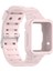 Xiaomi Redmi Için 2 Lite/mi Watch Lite2/lite1 Universal Silikon Watchme Bandı Bilek Strap Sports Watch Sabit Bırakma Band Kılıfı - Açık Pembe (Yurt Dışından) 5