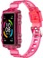Huawei Band 7/band 6/honor Band 6 Şeffaf Tpu Saat Kılıflı Saat Strap Bilek Bandı - Şeffaf Gül (Yurt Dışından) 1