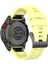 Garmin Fenix ​​7x/7x Güneş/6x/6x Pro/tactix 7 Silikon Saati Bilek Bandı Spor Watchme Bandı 26MM - Sarı (Yurt Dışından) 1
