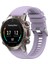 Garmin Marq / Yaklaşım S62 / S60 Için Silikon Watchme Bandı Honeycomb Doku Saat Kayışı - Mor (Yurt Dışından) 5