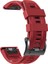 Garmin Forerunner Için Silikon Saat Band 965 /955 /945 /935 Siyah Tokalı Su Geçirmez Yumuşak Kayış - Kırmızı (Yurt Dışından) 4