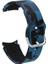 Silikon Akıllı Watchme Band Strap Samsung Galaxy Watch 4 40MM/44MM/WATCH4 Classic 42MM/46MM - Kamuflaj Mavisi (Yurt Dışından) 3