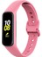 Samsung Galaxy Fit 2 Sm -R220 Için Entegre Çerçeve Kılıfı Silikon Saat Kayışı - Pembe (Yurt Dışından) 3