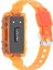 Huawei Band 7/band 6/honor Band 6 Şeffaf Tpu Saat Kılıflı Saat Strap Bilek Bandı - Şeffaf Turuncu (Yurt Dışından) 2