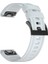 Silikon Akıllı Saat Kayışı Yedek Garmin Fenix ​​7s/6s Pro/6s/6x/6/5s Plus/5s/ınstinct 2s - Beyaz (Yurt Dışından) 1