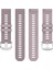 Garmin Forerunner Için 265 Silikon Saat Band 22MM Cross Stripe Yumuşak Spor Saat Kayışı - Light Mor (Yurt Dışından) 4