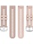 Garmin Forerunner Için 265 Silikon Saat Band 22MM Çapraz Stripe Yumuşak Spor Saat Kayışı - Açık Pembe (Yurt Dışından) 4
