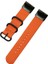 Garmin Fenix ​​7/6 Pro / Forerunner Için 935 /945 22MM Naylon Akıllı Saat Kayış Paslanmaz Çelik Üç Döngü Yedek Bilek Band - Turuncu (Yurt Dışından) 5