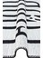 Arya Neo Arn 01 White Black Yıkanabilir Kaymaz Tabanlı Modern Pamuk Kilim 3