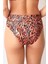 Yüksek Bel V Kesim Desenli Bikini Altı 2