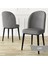 Concept Roe Serisi Açılabilir 80X132 Siyah Mermer Desen Mutfak Masası Takımı 4 Sandalye 1 Bench 3
