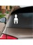 Miğfer Sticker 25X10 cm Beyaz 4