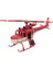 Helikopter Metal Vintage Dekoratif Masaüstü Biblo Hediyelik 1