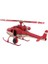 Helikopter Metal Vintage Dekoratif Masaüstü Biblo Hediyelik 3
