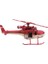 Helikopter Metal Vintage Dekoratif Masaüstü Biblo Hediyelik 4