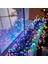 DEKOR YILBAŞI NOEL IŞIKLARI 50 METRE RENKLİ LED IŞIK 220V FİŞLİ SİYAH KABLO IŞIK PROFESYONEL KALİTE 4