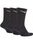 Everyday Cushioned Training Crew 3lü Unisex Siyah Çorap SX7664-010 2