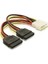 Ide Power Sata Power Çoğaltıcı Molex Sata Power Çoğaltıcı 2