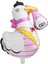Cinsiyet Belirleme Balonu Cinsiyet partisi baby girl Tavuk Pembe Folyo Balon 1