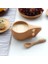 Japon Tarzı Ahşap Kahve Kupa Taşınabilir Kauçuk Ahşap Çay Süt Bardakları Içme Kupalar Drinkware El Yapımı Suyu Limon Teacup Hediye | Kupalar (Kahverengi) (Yurt Dışından) 3