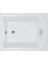 Erie Dikdörtgen Küvet 110x80, H55 (Gövde + Metal Ayak + 4 Yön Panel) 2