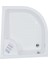 Ross Yüksek Oturmalı Oval Mini Küvet 100x100, H43 (Gövde + Metal Ayak + Ön Panel) 2