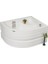 Palma Oturmalı Mini Yarı Oval Küvet 100x80, H43 (Gövde + Metal Ayak + Ön Panel) 1