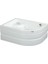 Waco Oturmalı Mini Yarı Oval Küvet 120x90, H43 (Gövde + Metal Ayak + Ön Panel) 1