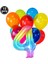Mini Party Store Gökkuşağı Renkli Balon Set 1
