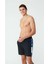 Erkek Siyah Uzun Deniz Şortu 1