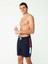 Erkek Lacivert Uzun Deniz Şortu 1