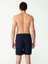 Erkek Lacivert Uzun Deniz Şortu 4