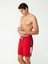 Erkek Kırmızı Uzun Deniz Şortu 1