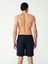 Erkek Lacivert Uzun Deniz Şortu 3