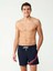 Erkek Lacivert Orta Boy Deniz Şortu 1