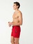 Erkek Kırmızı Orta Boy Deniz Şortu 2
