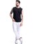Erkek Nem Emici Hızlı Kuruma Atletik Teknik Performans Sporcu Sıfır Kol T-Shirt Gym 108 2