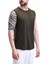 Erkek Nem Emici Hızlı Kuruma Atletik Teknik Performans Sporcu Sıfır Kol T-Shirt Gym 108 3