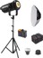 LV-700C-II Full Set (95 cm Bowens Octagon Softbox + 260 cm Kalın Işık Ayağı) 1