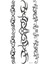 Geçiçi Dövme - Unisex Bel, Kol, Bacak Geçici Dövme - 3 Farklı Model - Temporary Tattoo 3