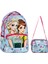 Ilkokul Frozen Desenli Kız Çocuk Ilkokul Çantası + Beslenme Çantası 1