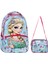 Ilkokul Frozen Desenli Kız Çocuk Ilkokul Çantası + Beslenme Çantası 1