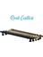 Kesir Mobilya Mutfak Dolabı Çekmece Dolap Kapak Kulpu Kulbu Siyah 224 mm Metal Kulp 5