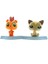 PopŞeker Littlest Pet Shop Minişler 2'li Standlı Oyuncak Miniş Karakterleri 2