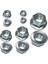 Flanşlı Somun Metrik 10MM 20 Adet Pullu Somun 3