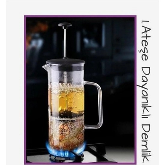 Cambu 2'si 1 Arada French Press 500 ml Fiyatı Taksit Seçenekleri