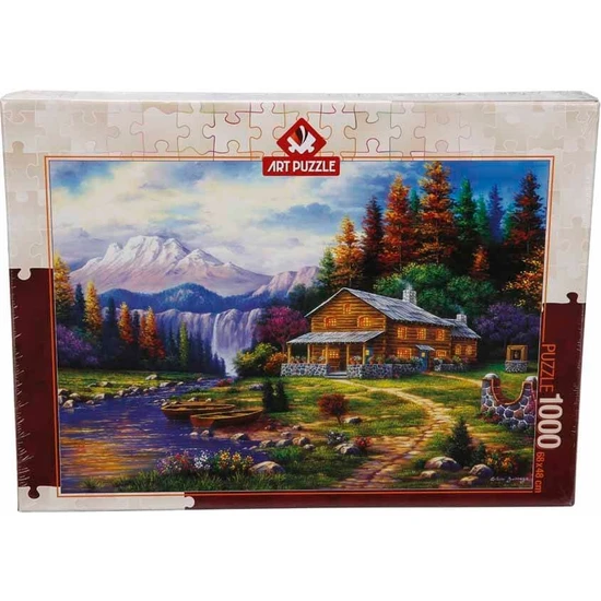 Art Puzzle 1000 Parça Puzzle : Dağlarda Günbatımı 48 x 68 4230