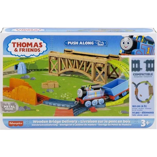 Fisher-Price Fisher Price Thomas ve Arkadaşları Tren Seti HGY82 - Wooden Bridge Delivery