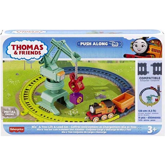 Fisher-Price Fisher Price Thomas ve Arkadaşları Tren Seti HGY82 - Nia &amp; Tess Lift